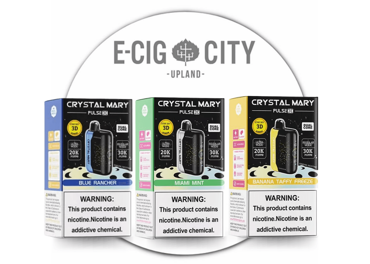 Crystal Mary Pulse X 40K Puff Disposable 5%